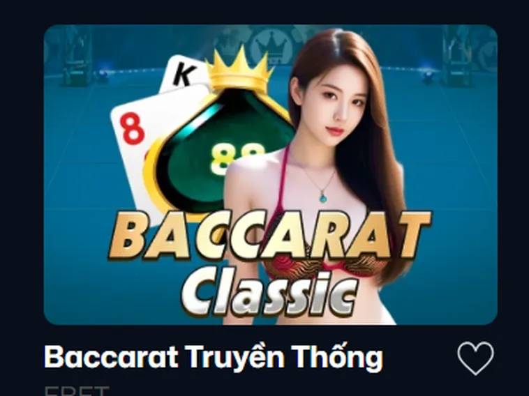 Khám Phá Sự Hấp Dẫn Của Baccarat Truyền Thống Tại VaoBet Đẳng Cấp Sang Trọng