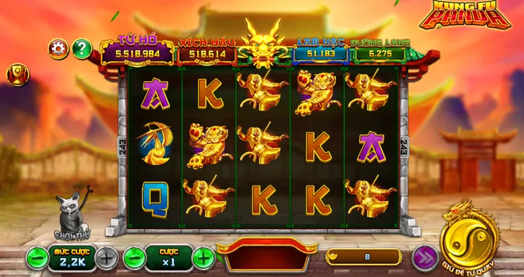 Slot Game Kungfu Panda Tại VaoBet Trải Nghiệm Đỉnh Cao Với Vòng Quay Võ Thuật