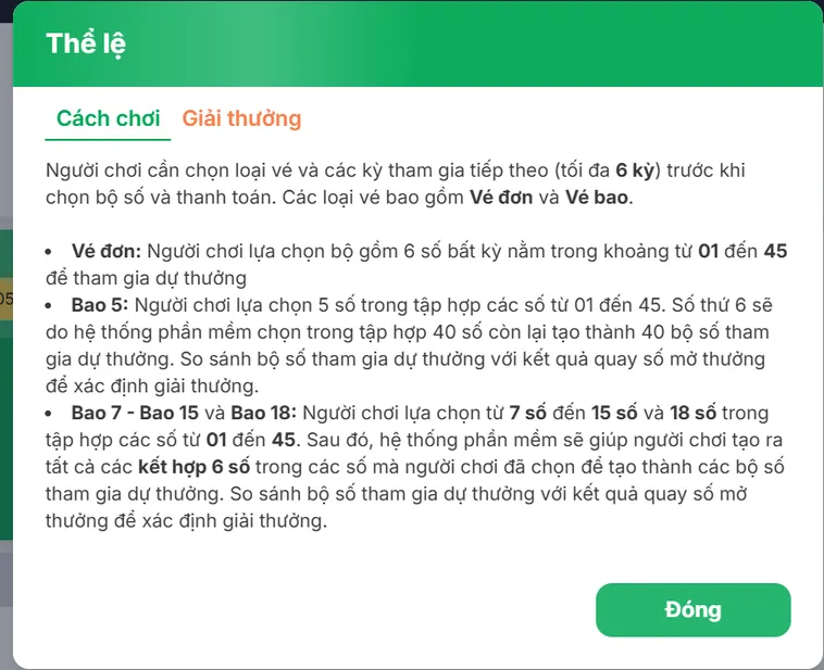 Khám Phá Sức Hút Của Mega 645 VaoBet Cơ Hội Trúng Thưởng Giá Trị Lớn Nhất