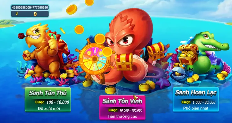 Chinh Phục Đại Dương Siêu Cấp Cùng Siêu Phẩm Bắn Cá Mega Fishing Tại VaoBet