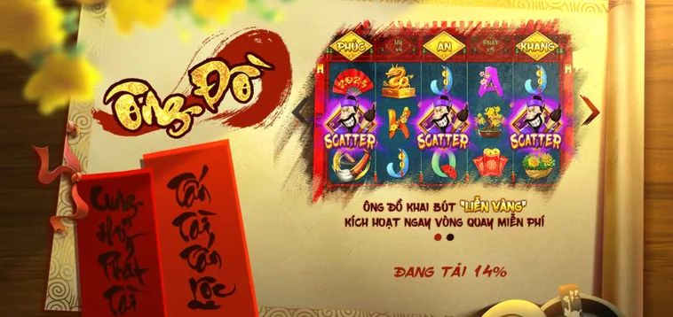 Trải Nghiệm Slot Game Ông Đồ Tại VaoBet Cơ Hội Đổi Đời Siêu Nhanh Hàng Ngày