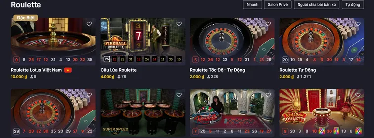 Trải Nghiệm Đỉnh Cao Cùng Siêu Phẩm Roulette Live Tại VaoBet Siêu Hấp Dẫn Nhất